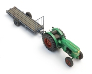 Artitec 387.706 - H0 - Deutz D30 Obstgartentraktor mit Anhänger